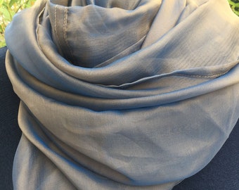 Foulard Thai Silk Bleu Marine Commerce équitable Wrap 100% Soie écharpe Mariage Bal Neuf Foulard Thai Silk Bleu Marine Commerce équitable Wrap 100% Soie écharpe Mariage Bal Neuf
