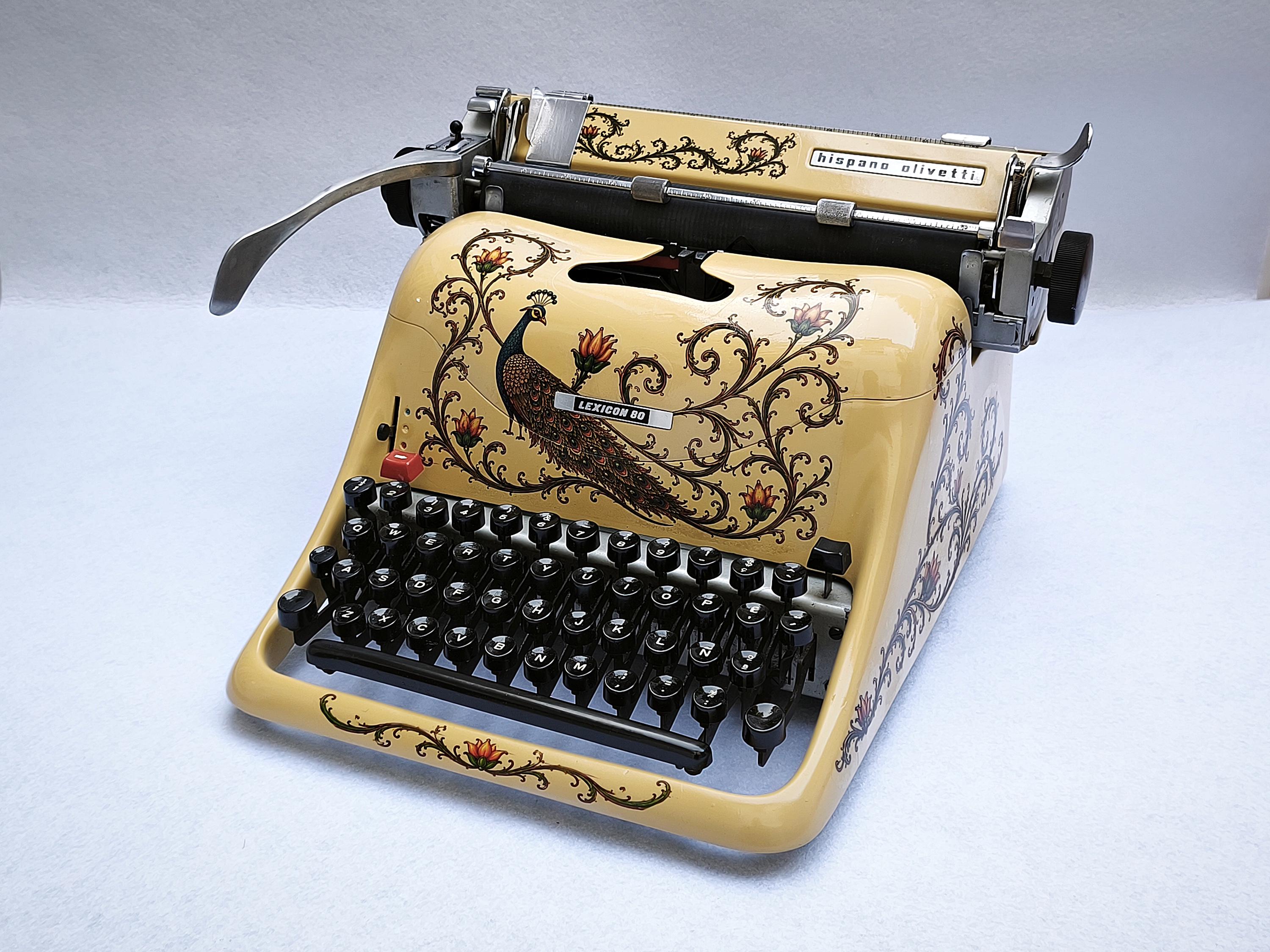Rare Olivetti Typewriter - Etsy