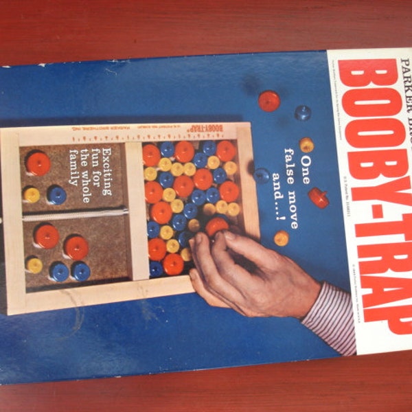 Awesome Vintage 1960's Booby Trap Game - We have a huge selection of vintage games