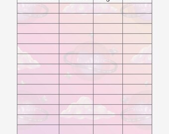 Registros de lectura de Cosmic Crush (carta estadounidense)