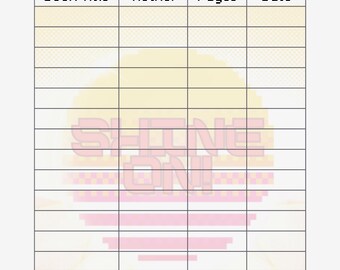 Cuadernos de lectura Pixel 80s Vibe (tamaño carta estadounidense)