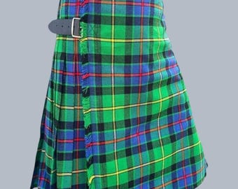Kilt en tartan Steven Tait - Kilt écossais traditionnel en tartan Steven Tait, fait main, 16 oz, poids lourd, 8 yards
