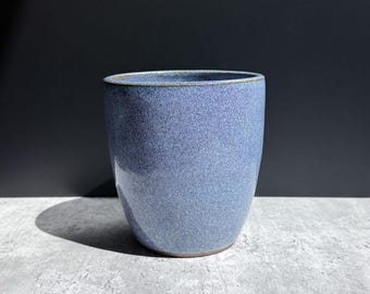 Classic Purple Planter - Wheel Thrown Planter with Drainage