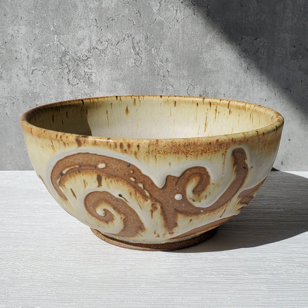 Decorative Bowl - Wheel Thrown - Pottery Bowl - Small