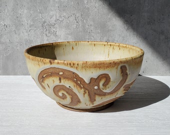 Decorative Bowl - Wheel Thrown - Pottery Bowl - Small