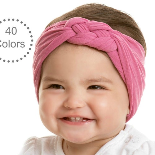 Baby Headbands Baby Girl Headbandfloral Nylon Headband Etsy