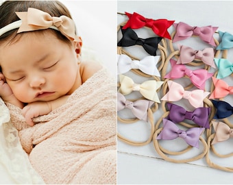 etsy baby hair bows