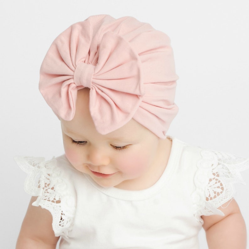Baby Turban Hat Baby Girl Turban BOW Baby Turbanbaby Etsy Australia