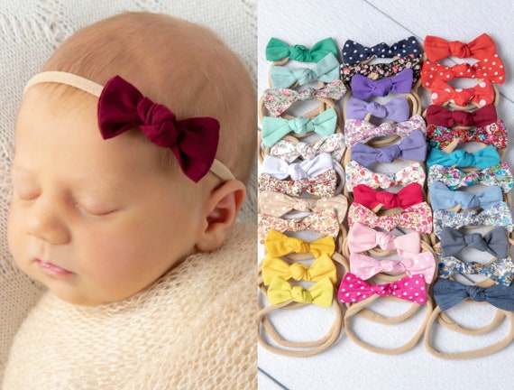 baby girl knot headbands