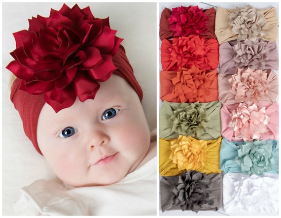 etsy baby girl headbands