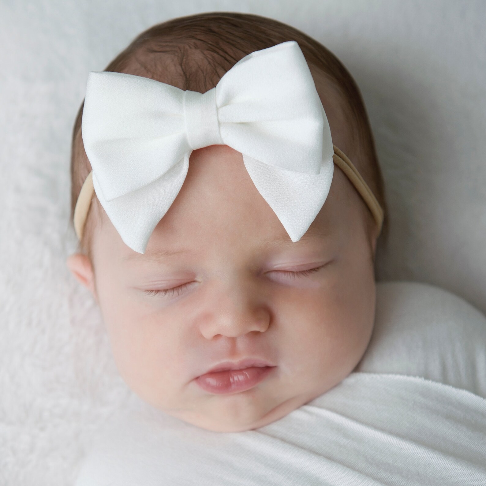 Fascia bambino SET fascia bambino piccoli fiocchi fasce di Etsy