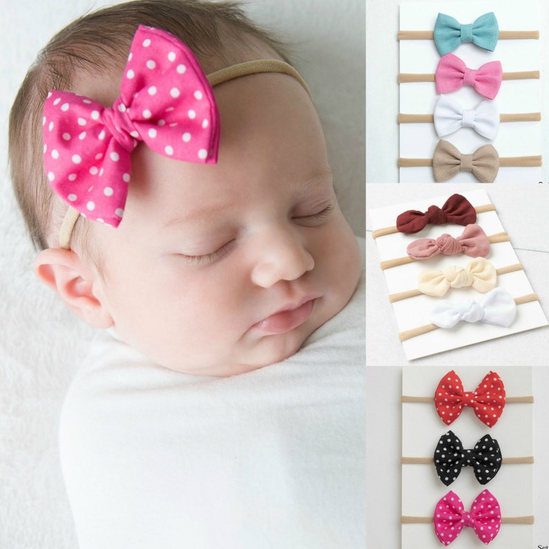 Headbands for Babies Baby Headband Set Baby Girl Headbands Etsy