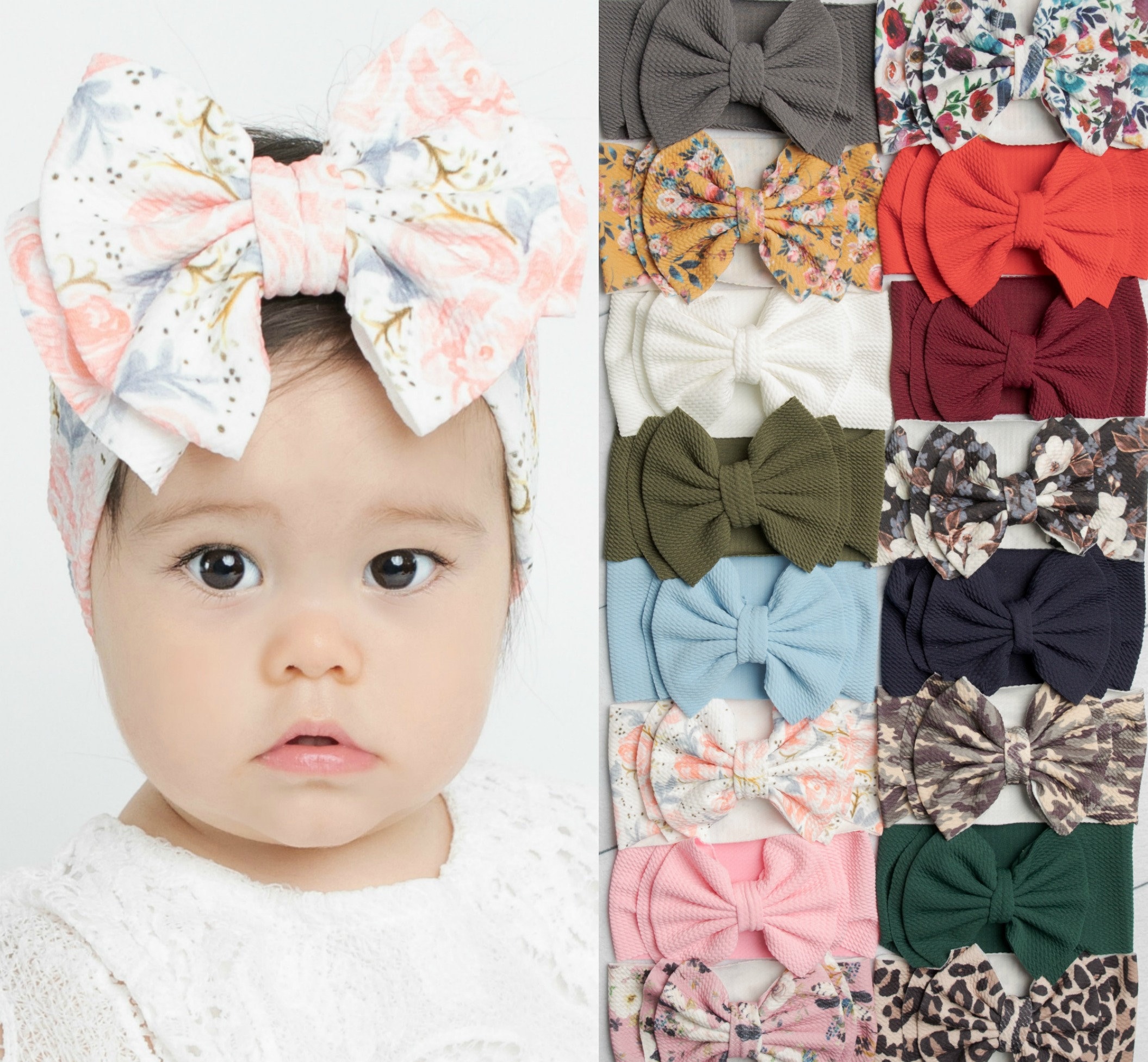 Accessories Hair Accessories Headbands & Turbans Baby Headbands custom Christmas set as discussed 
