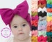 Big Bow Headwrap, Baby Headband, top knot headbands head wraps, Over Sized Bow Head wraps, Baby Headbands, Baby Girl Big Hair Bows, LULU