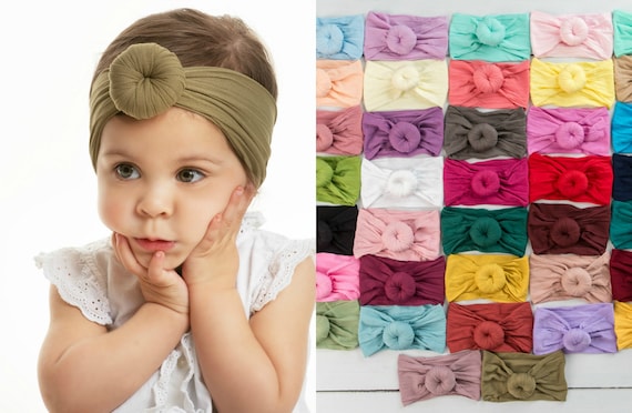 etsy baby turban headbands