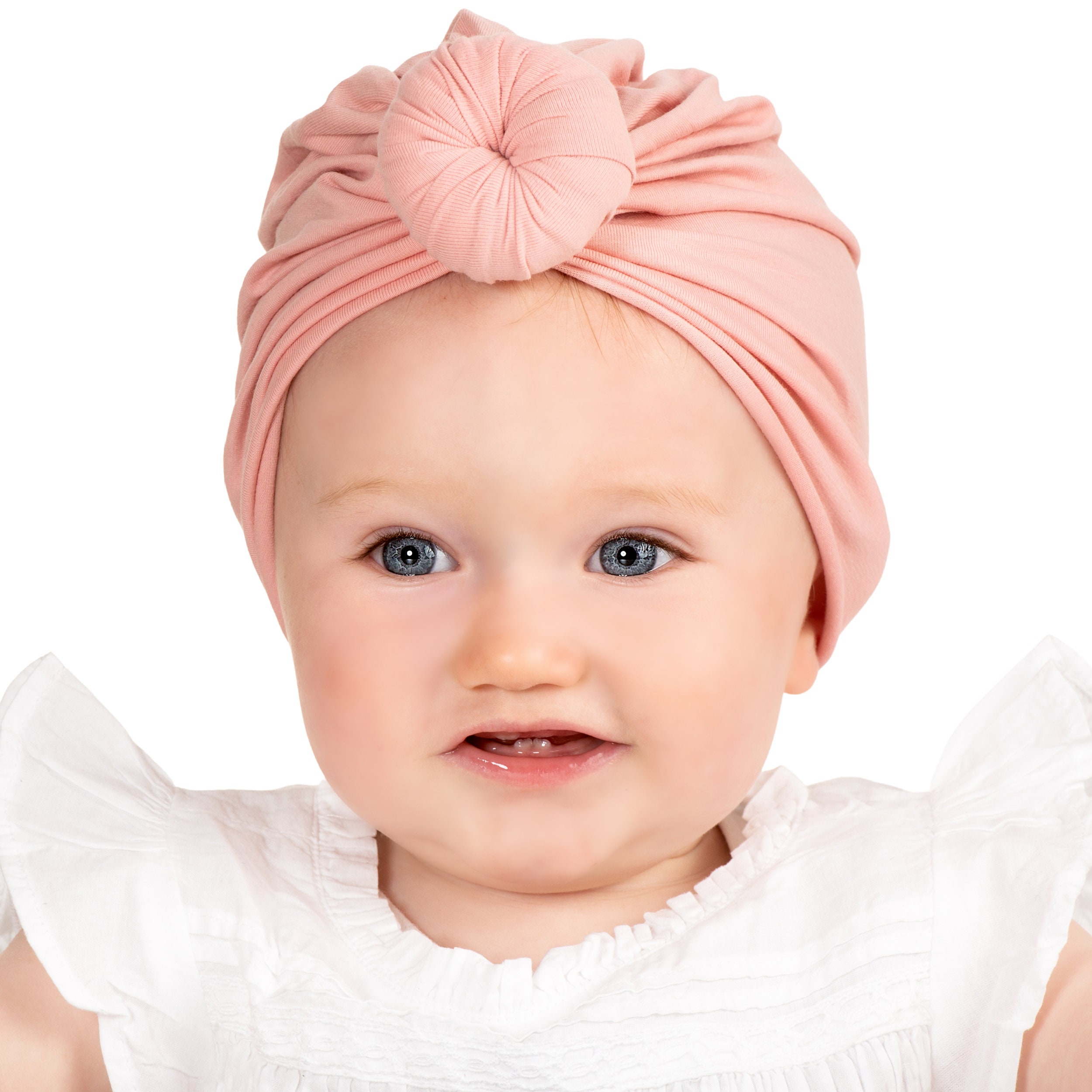 Baby Turban Hat Baby Girl Turban ROUND knot Baby TURBAN Etsy