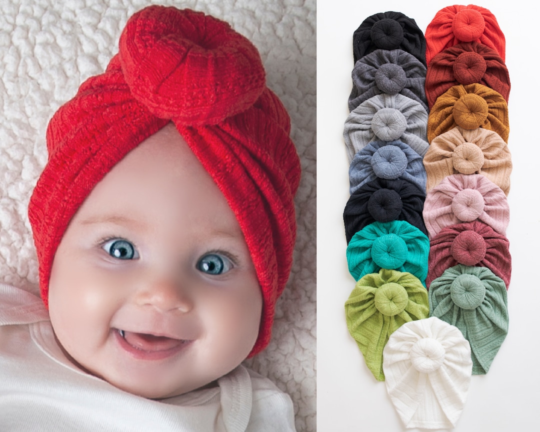 Baby Turban Hat, Baby Girl Turban, Baby TURBAN Hat, Baby Hat, Newborn