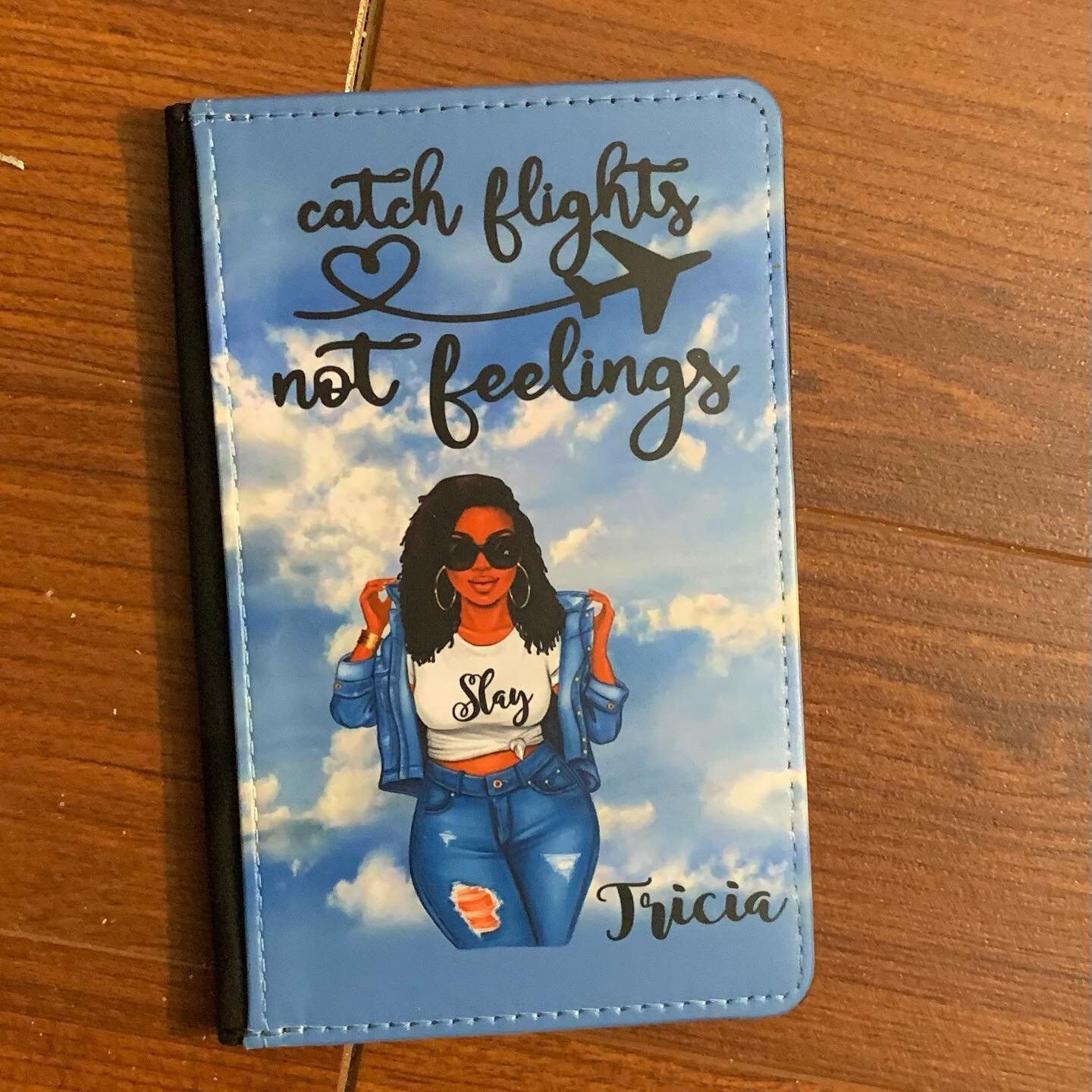 Personalized Passport Cover, Personalized Luggage Tag, Sublimation