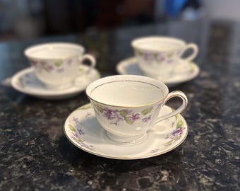 Vintage Noritake China NANCY Set of Dessert Plates Salad Plates
