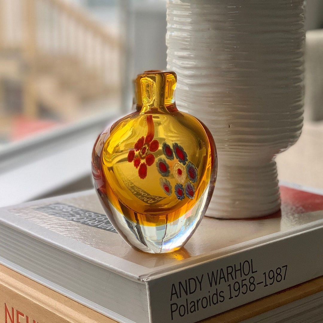 イタリアヴィンテージ MURANO ITALY ミルフィオリ 小さな一輪挿し il_1080xN.3734132175_hz0k.jpg