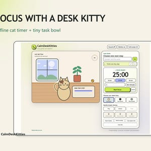 Offline Focus Timer for Windows: Desktop Pomodoro Study Tool