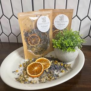 Ashbourne Simmer Pot Kit, Lavender Chamomile Orange Stovetop Potpourri (Natural Home Fragrance)