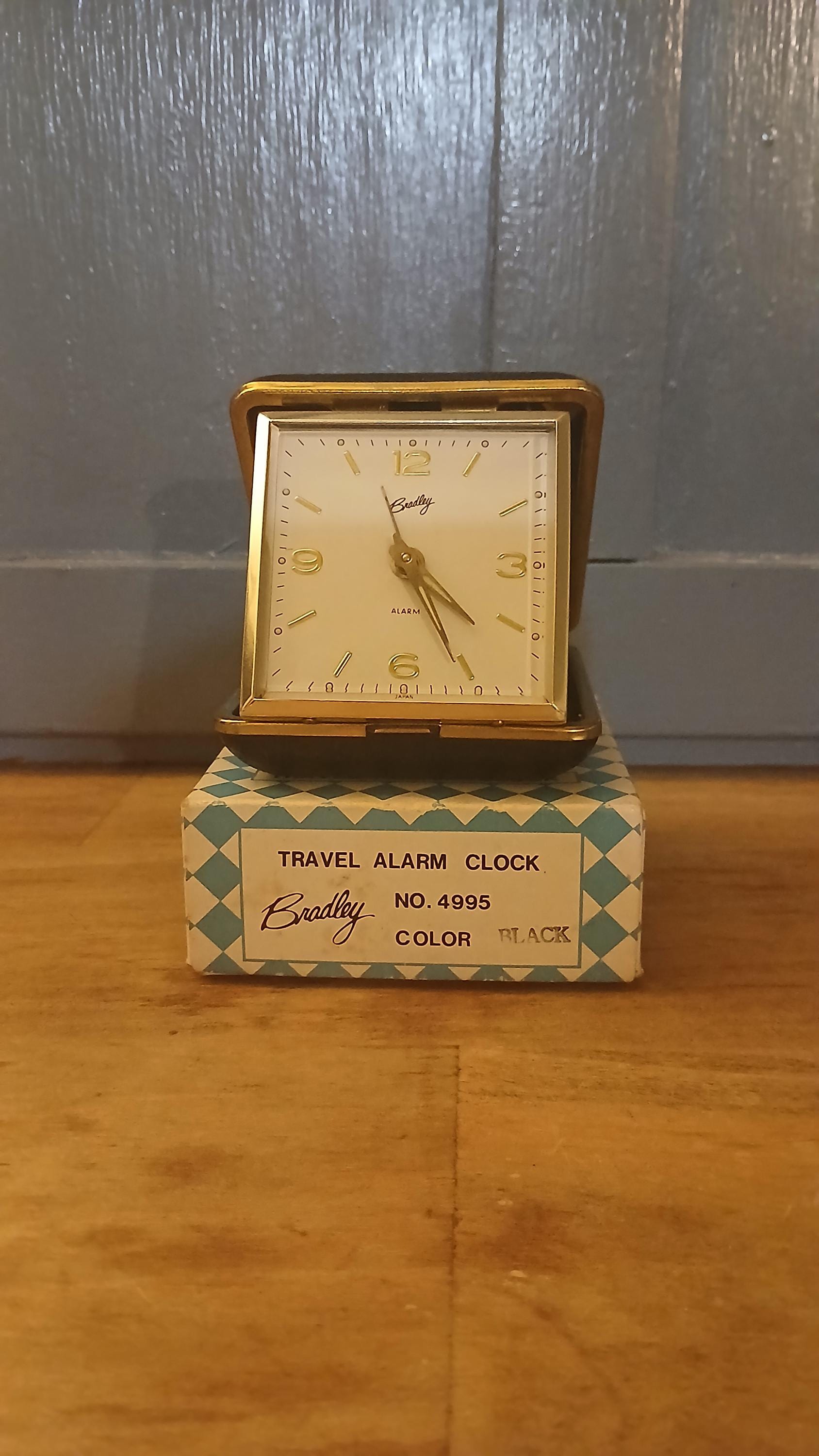 Bradley Travel Alarm Clock - Etsy