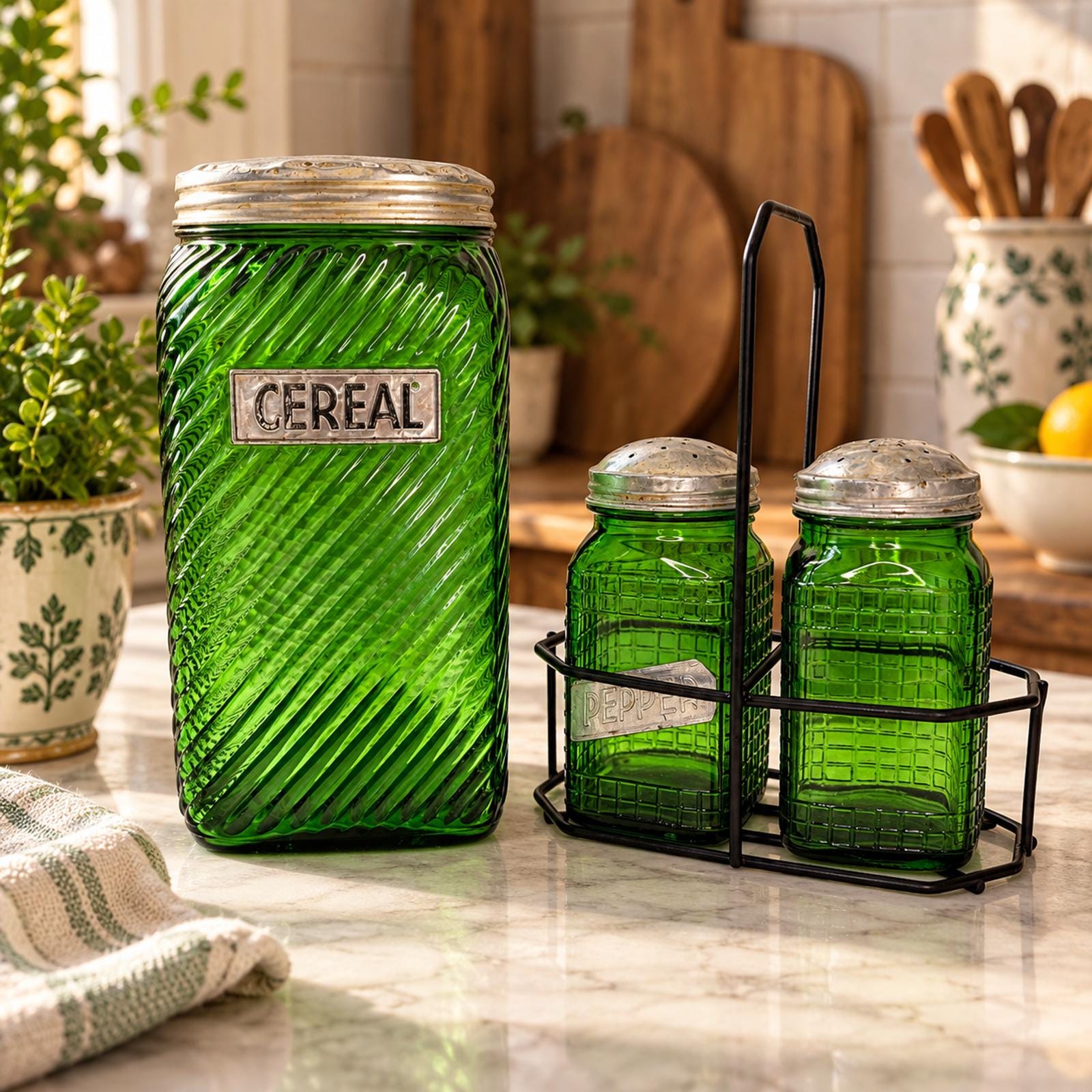 Vintage Owens Illinois Glass Jars - Etsy