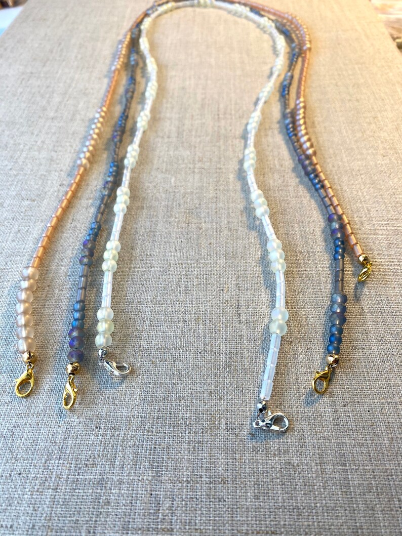 Beaded mask chain
