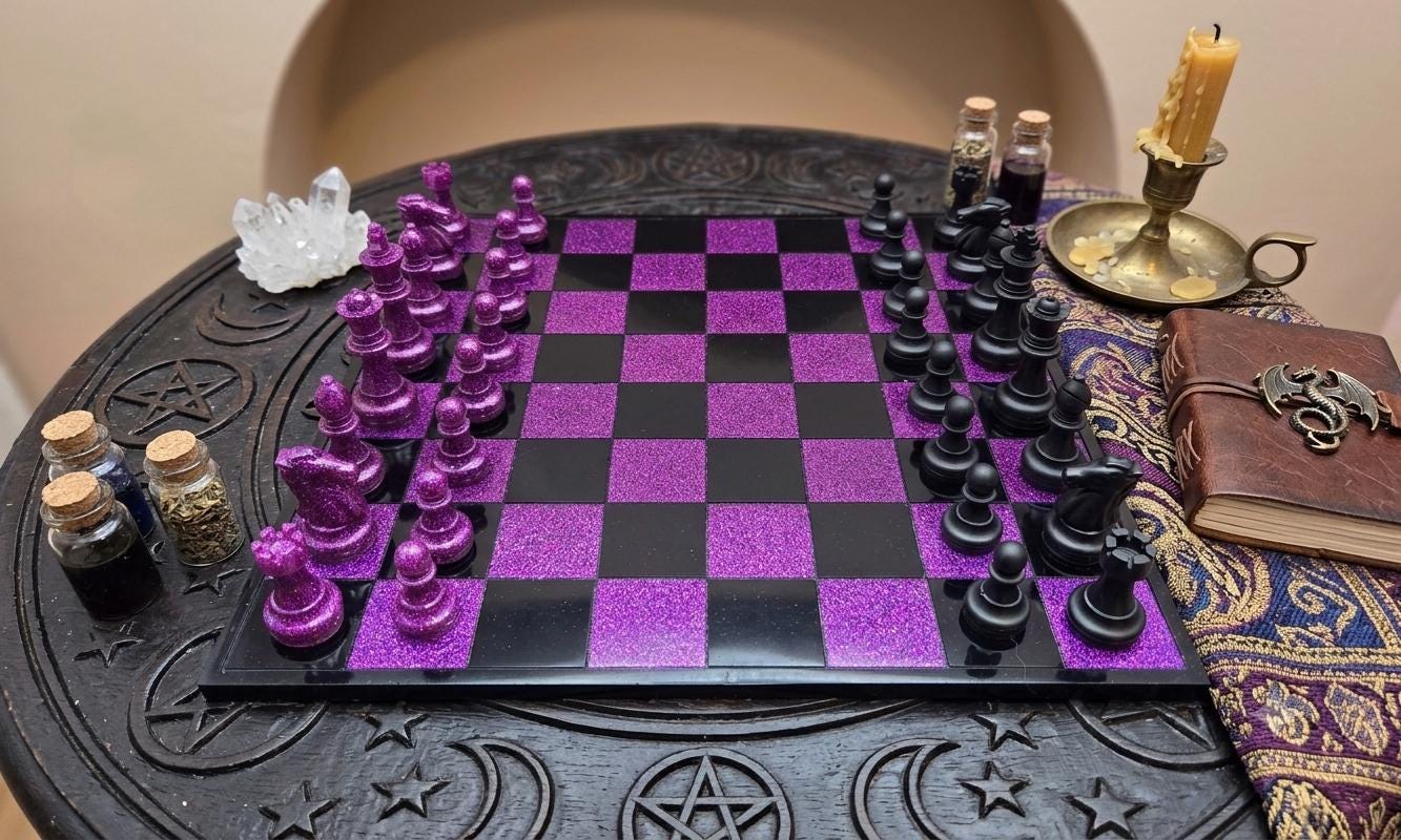 Alcohol Chess Set - Etsy