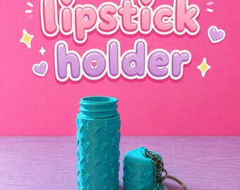 Lipstick Holder Keychain | Gifts for Her |Bridal Shower Gifts