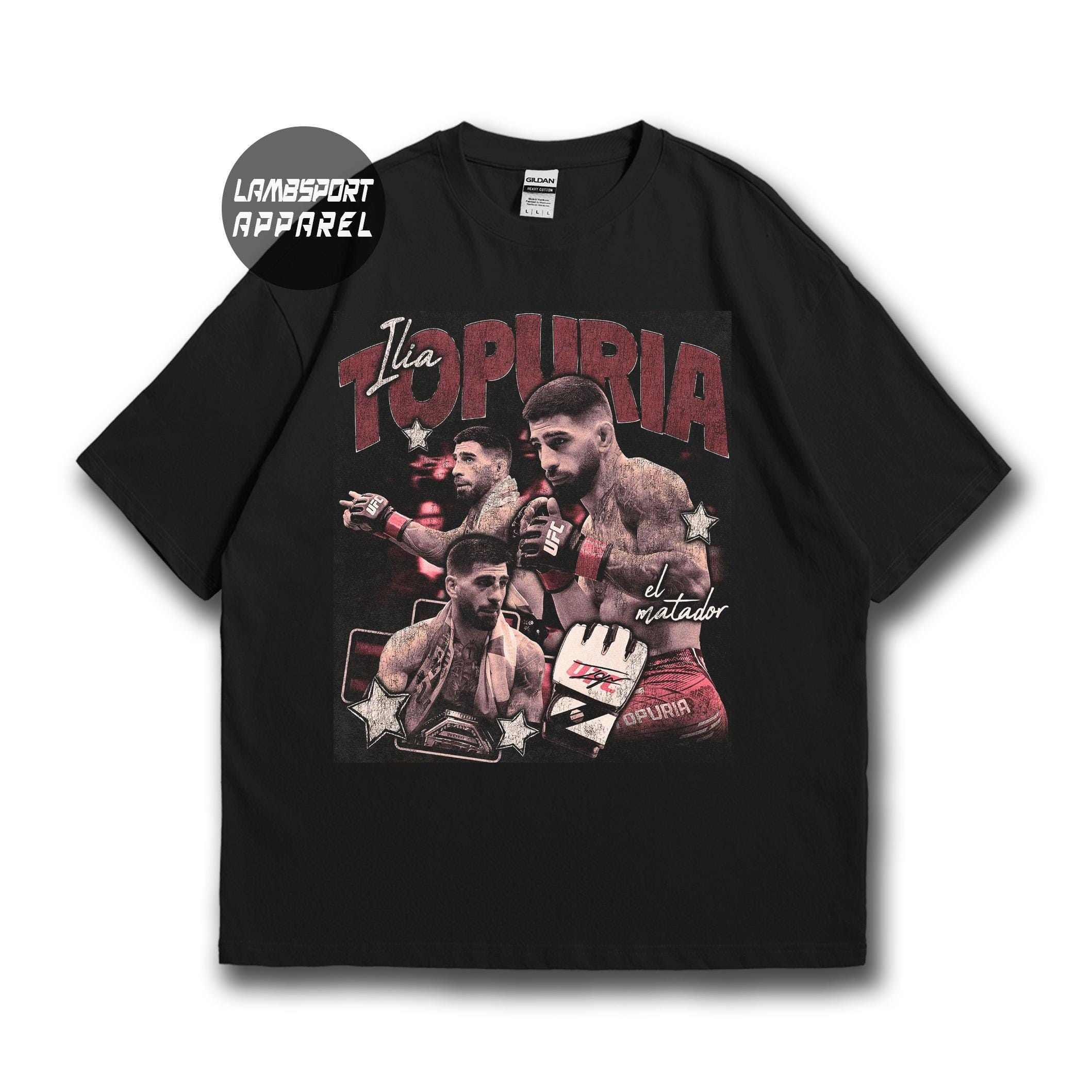 Ilia topuria t shirt - Etsy 日本