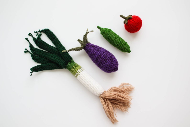 Mini Vegetables Toy Set Pretend Play Mini Food Waldorf Etsy