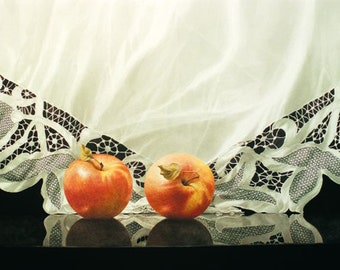 Two With Leaves  Limited Edition Autographed Lithograph  by Greg Mort