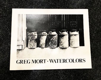 GREG MORT - WATERCOLORS - Art Book Collectors Item