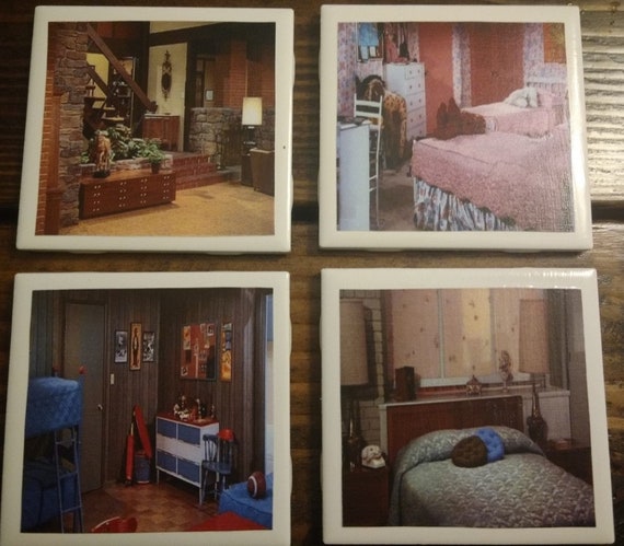 Brady Bunch House Coasters