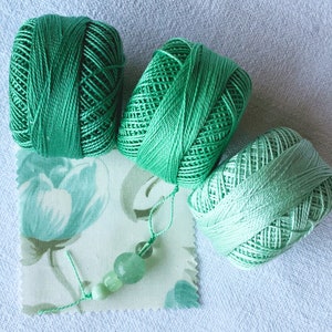 Perle Cotton: 4394 Nile Green Perle Cotton: 4394 Nile Green