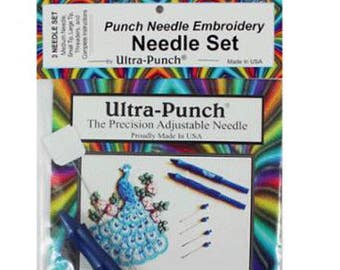 Ultra Punch Needle Set - The Precision Adjustable Needle - Punch Needle Embroidery