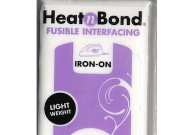 Heat n Bond - light weight Interfacing for your craft projects - 20" by 36"