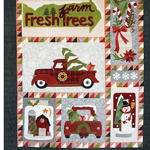 Christmas Quilt Pattern: Wool Applique, (BMB 1359) discounted, was 28.00