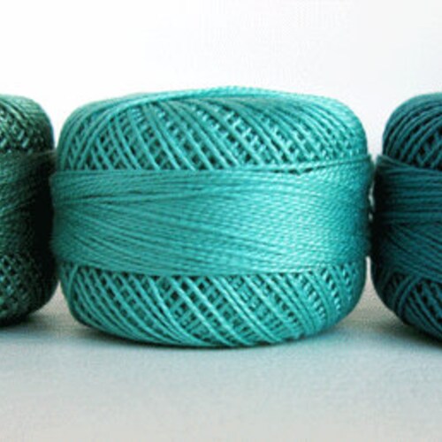 Perle Cotton Thread Set Size 8 Finca Pearl by Presencia Etsy