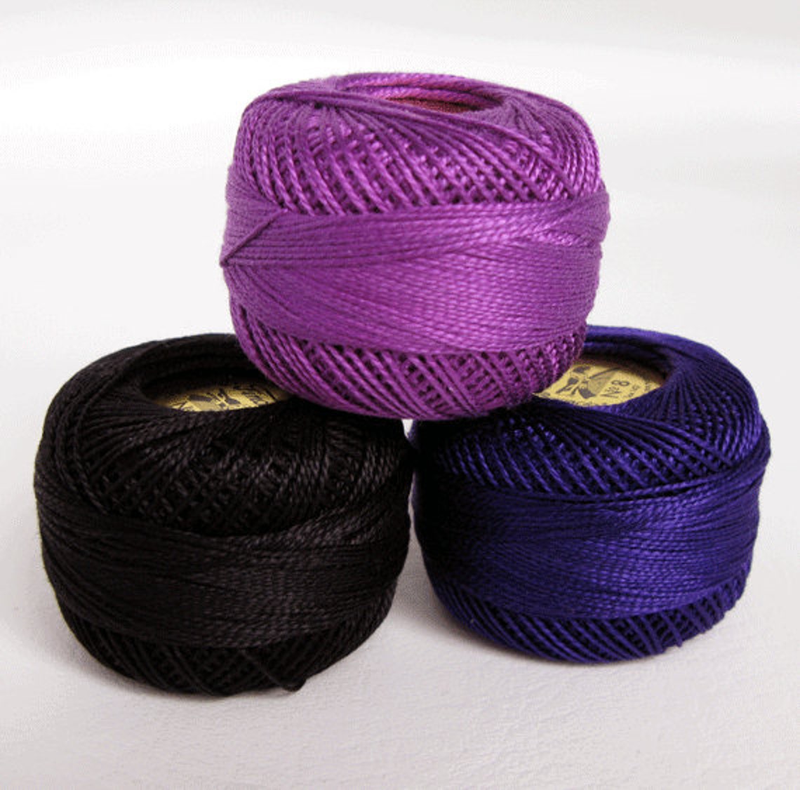 Perle Cotton Thread Set Size 8 Finca by Presencia Dark Etsy