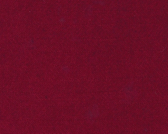 Felted Wool Fabric Fat Quarter - Hand Dyed Wool Fabric -  Cranberry Solid - Applique or Rug Hooking Wool