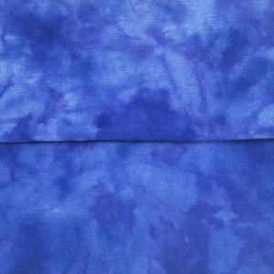 Hand Dyed Felted Wool Fabric: Sky Blue Applique Rug Hooking (16&quot; x 15.5&quot;)