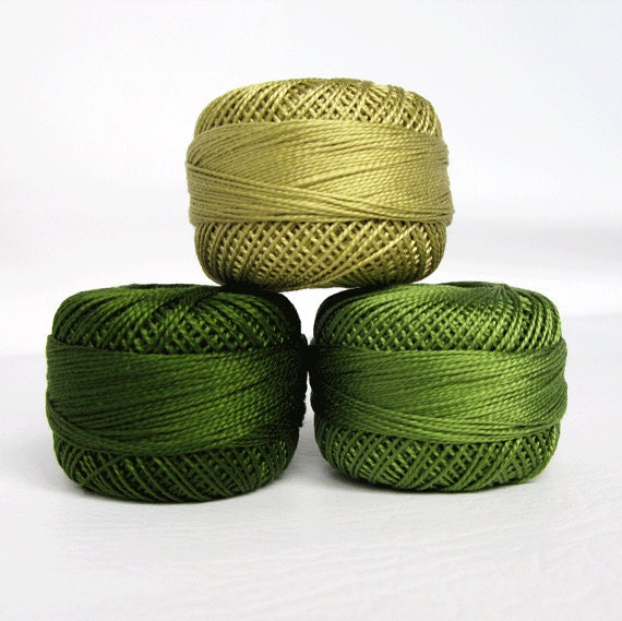 Perle Cotton Thread Set Size 8 Finca Pearl by Presencia Etsy