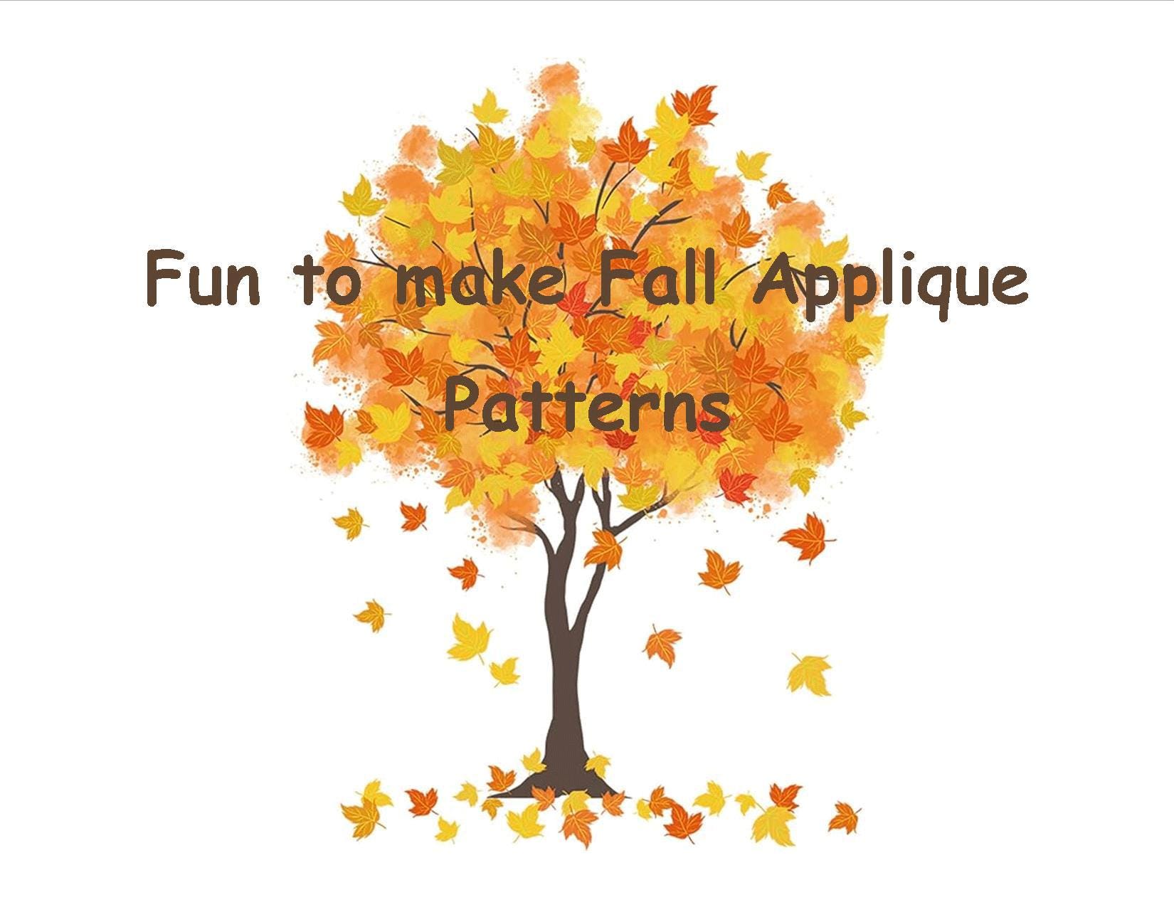 Pumpkin Table Mat: Wool Applique Fall Pattern (PRI 164) - Etsy