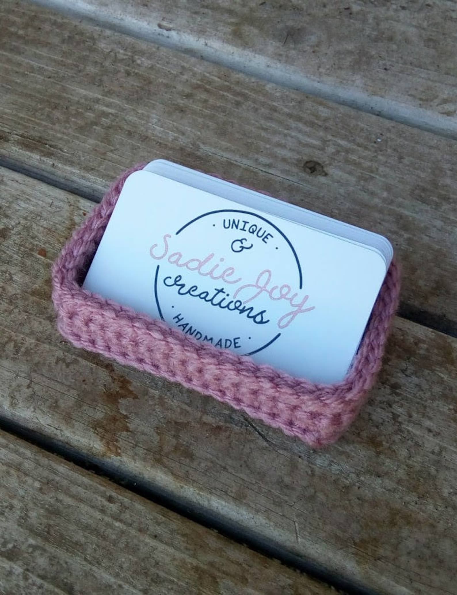 PDF Pattern Crochet Business Card Holder Etsy