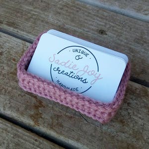 PDF Pattern* Crochet Business Card Holder