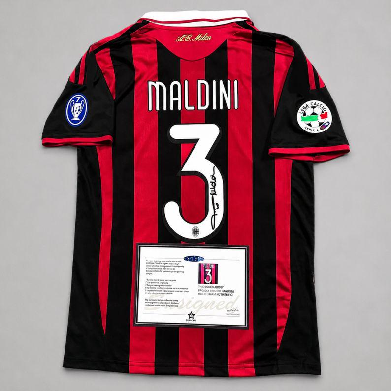 Maldini Retro Ac Milan Shirt - Etsy