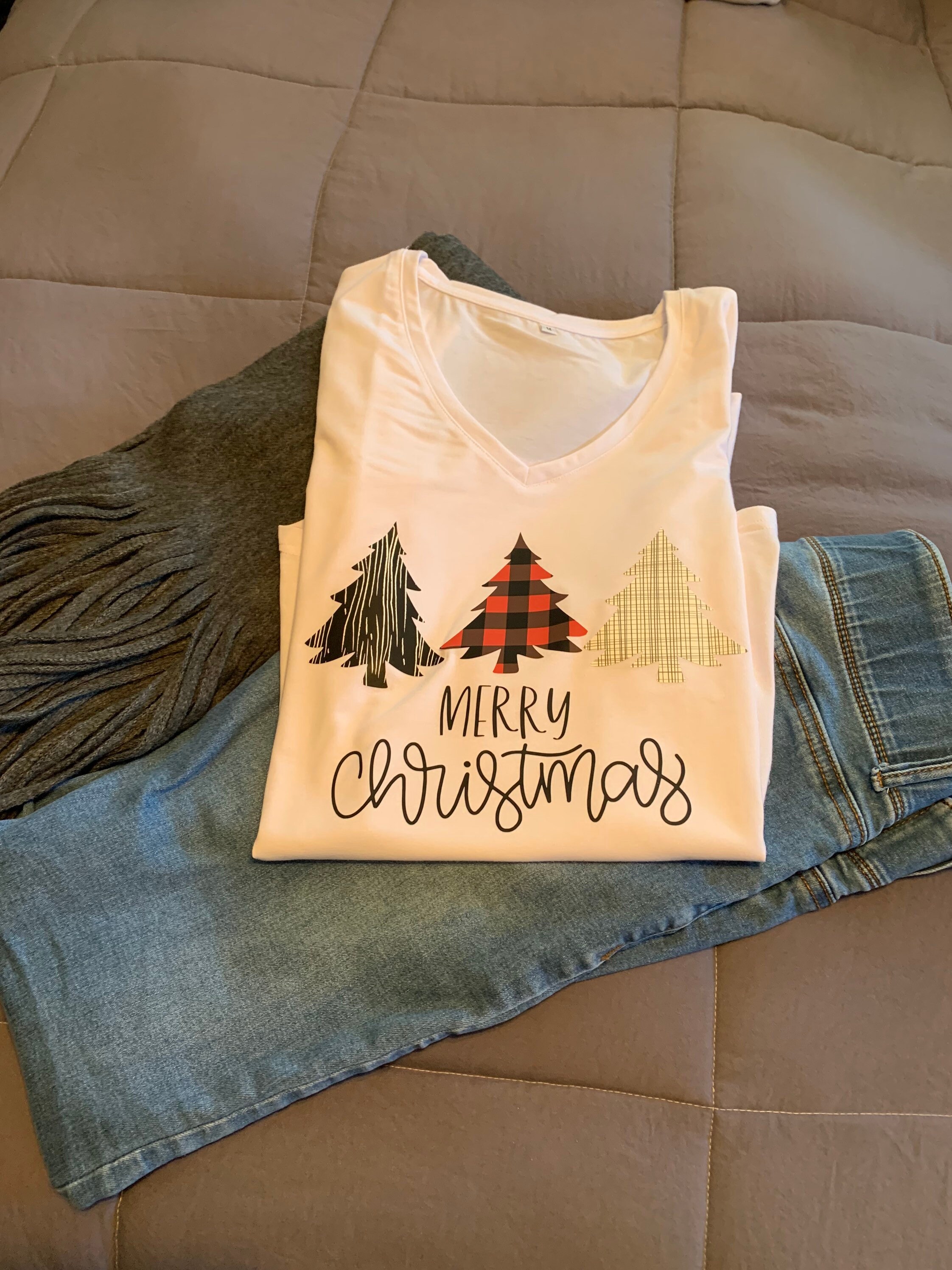 Merry Christmas Shirt - Etsy